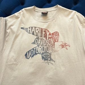 HARLEY DAVIDSON T-Shirt, Bluegrass - Louisville, KY - Light Gray, XL